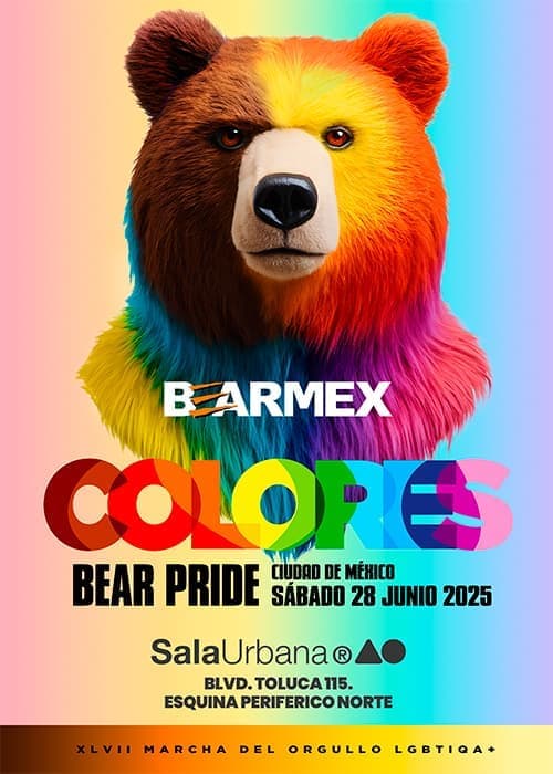 COLORES BEAR PRIDE 2025 by BearMex