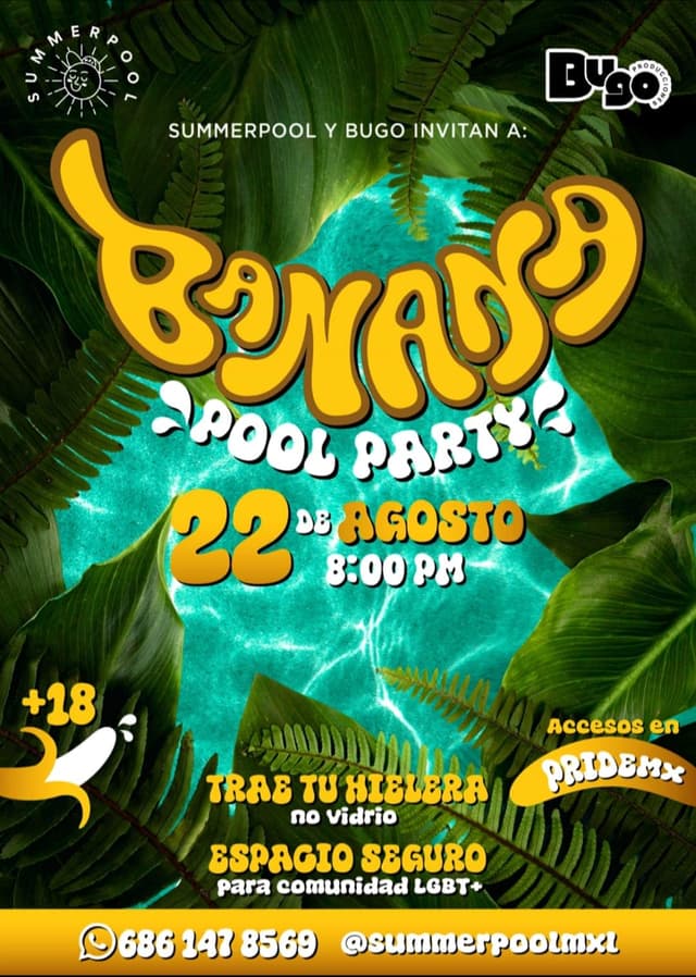 🍌BANANA POOL PARTY 2026🍌