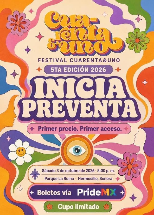 FESTIVAL CUARENTA&UNO 5TA EDICIÓN 2026