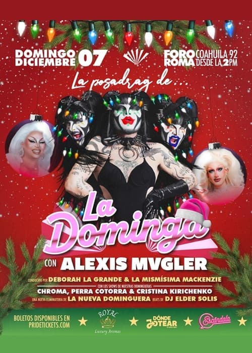 LA DOMINGA: NAVIDRAG CON ALEXIS MVGLER