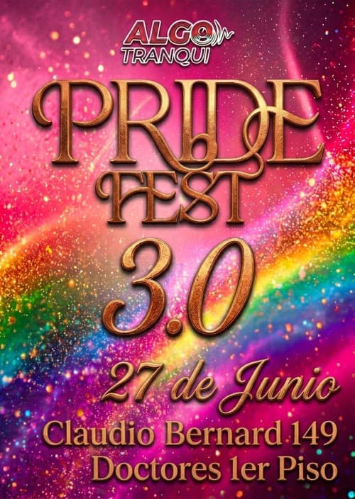 PRIDE FEST 3.0 X ALGO TRANQUI