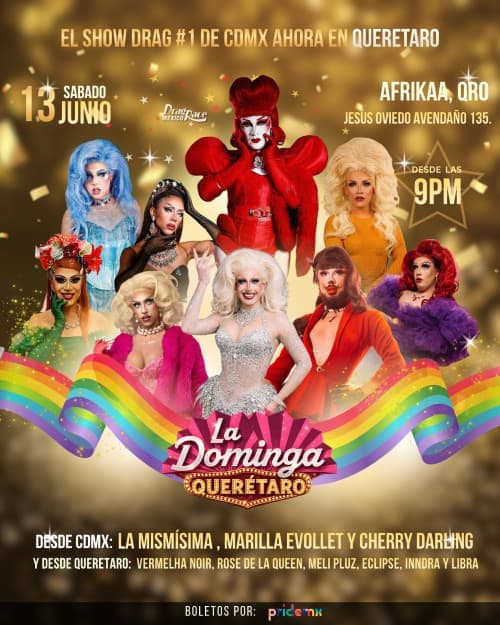 DOMINGA QUERETARO: PRIDE EDITION