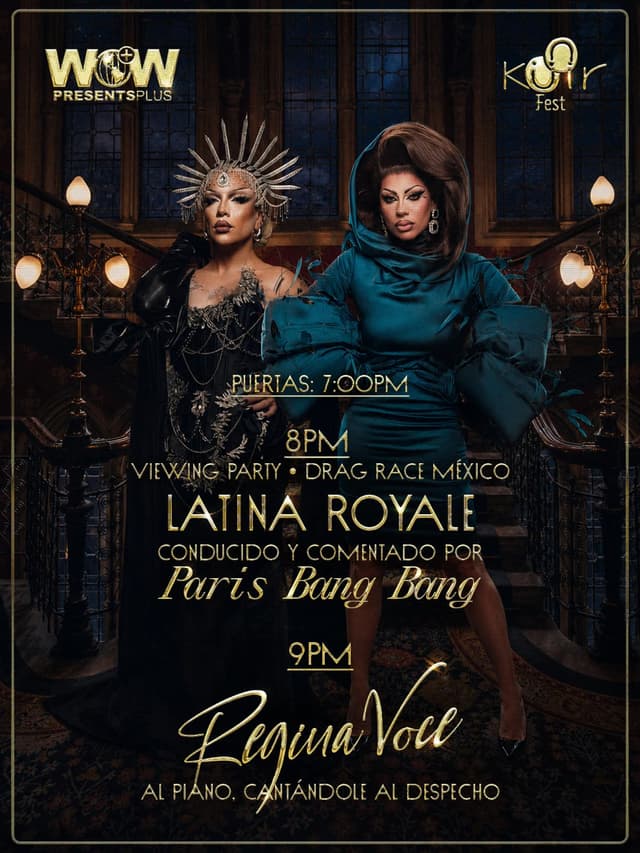 REGINA VOCE CANTÁNDOLE AL DESPECHO + VIEWING PARTY