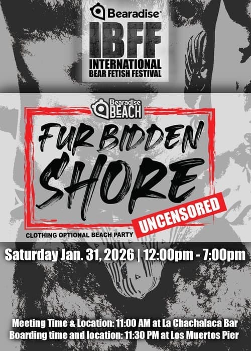 FURBIDDEN SHORE "UNCENSORED" EN BEARADISE BEACH