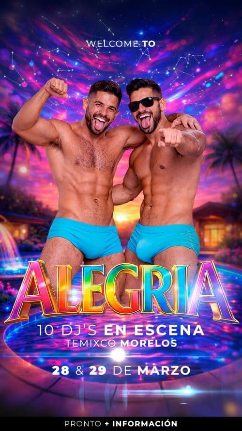 ALEGRÍA MX POOL PARTY