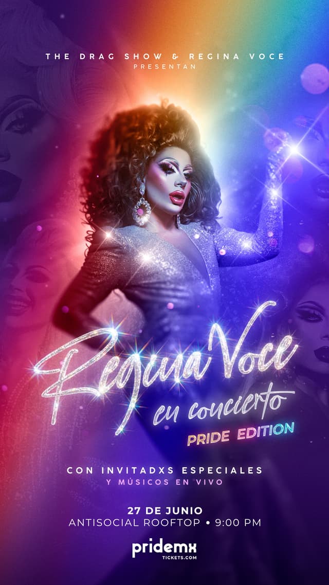 REGINA VOCE EN CONCIERTO PRIDE EDICIÓN