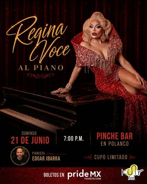 REGINA VOCE AL PIANO